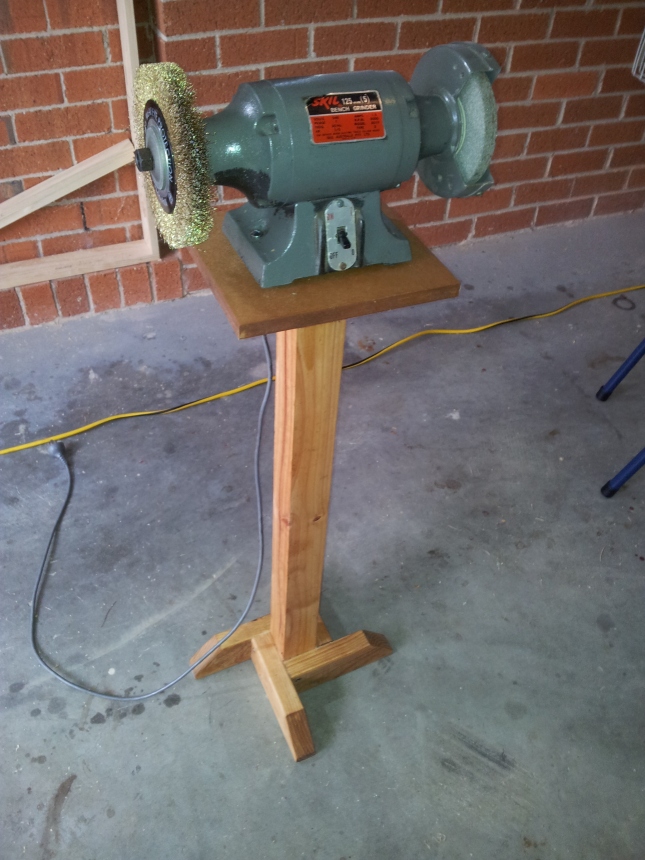 wood bench grinder stand plans able54ogr